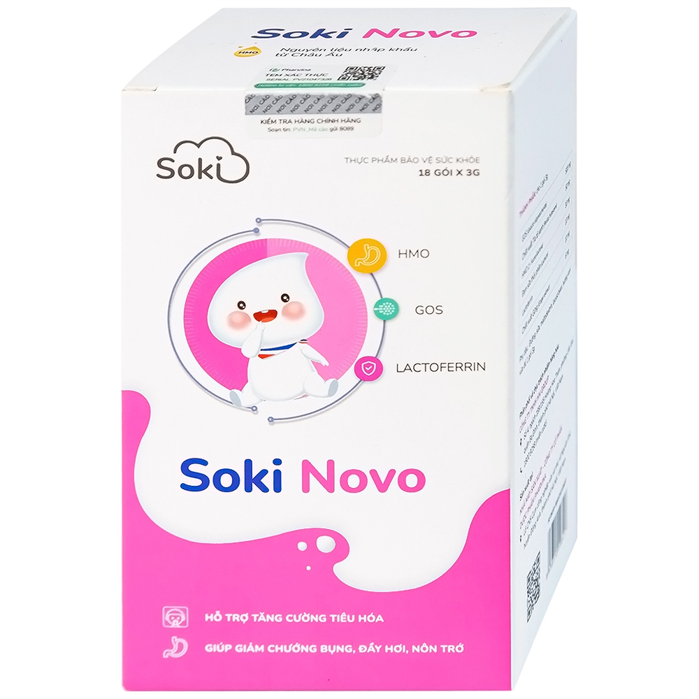 Review Soki Novo giúp trẻ hết nôn trớ có tốt không, giá bao nhiêu