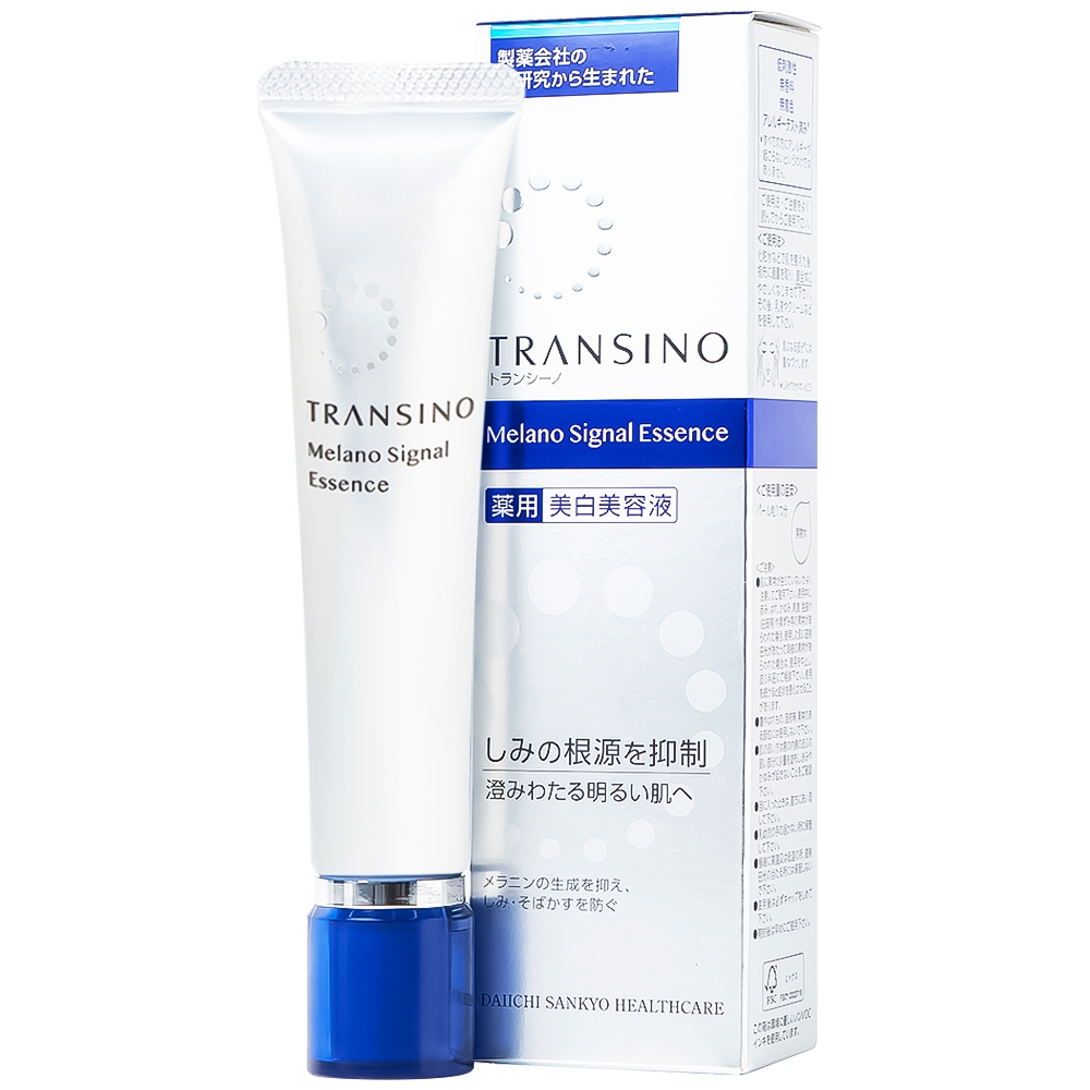 Review tinh chất trắng da mờ nám TRANSINO Melano Signal Essence có tác dụng gì, cách sử dụng